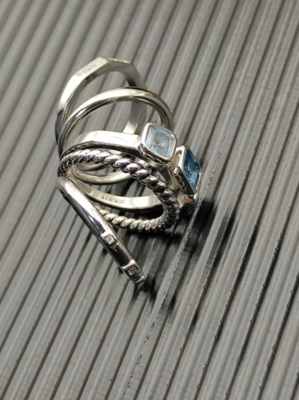 ✨David Yurman five-link ring - Picture 6 of 7